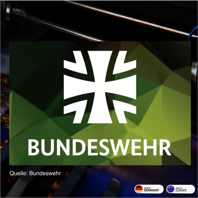 Bundeswehr Camouflage Tarnfarbe Aufkleber