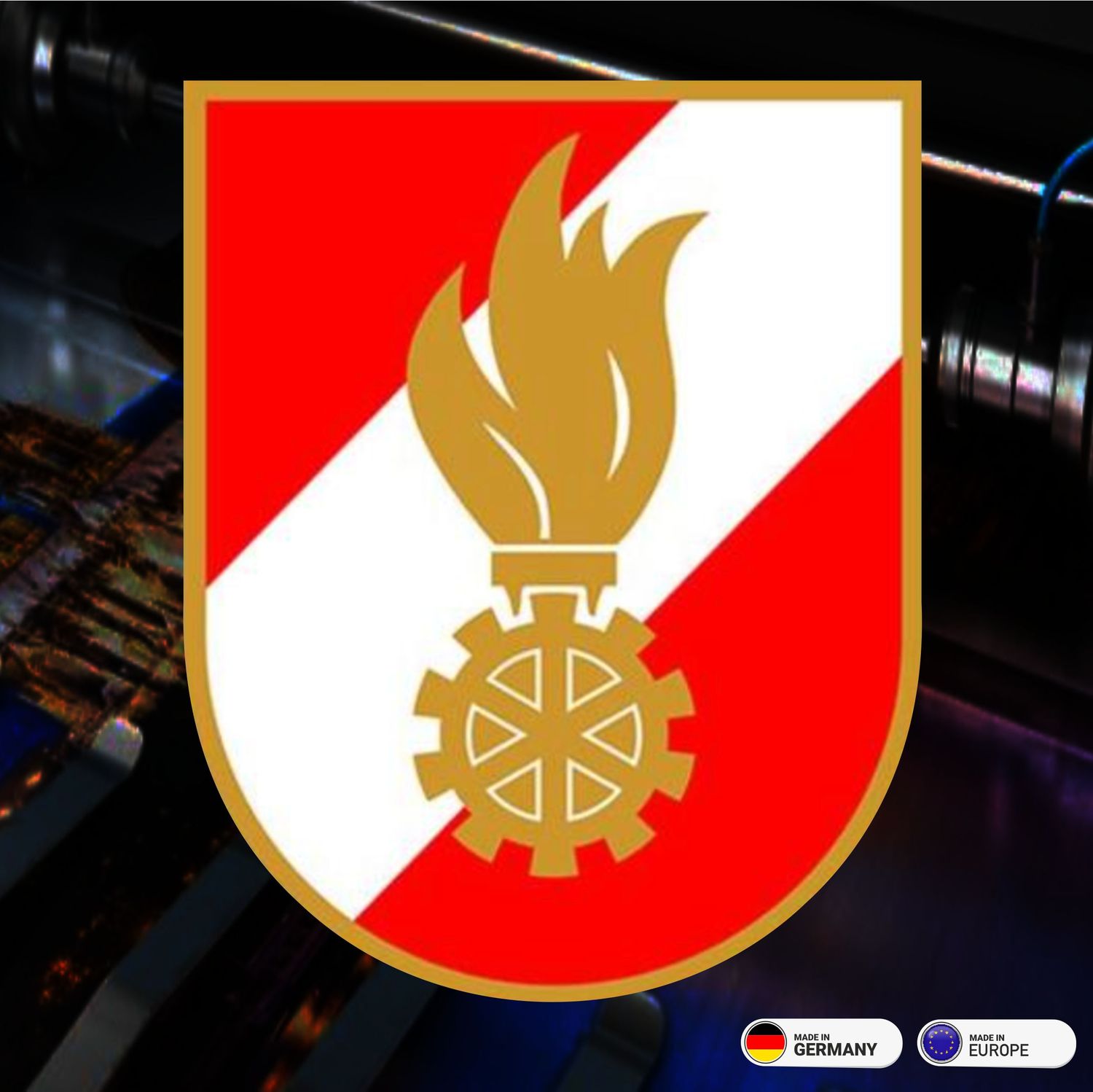 Feuerwehr Österreich Logo - Aufkleber Feuerwehr Österreich Logo - Aufkleber