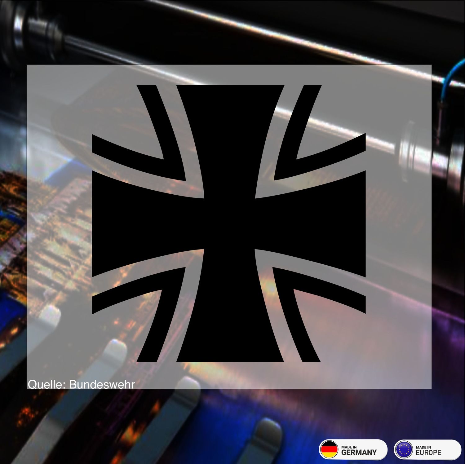 Bundeswehr Logo (alte Variante), Aufkleber