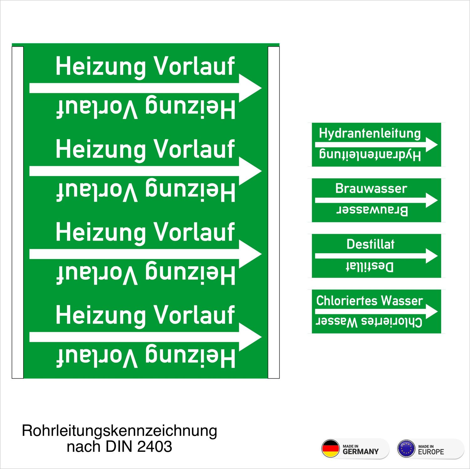 Rohrleitungsband "Wasser"