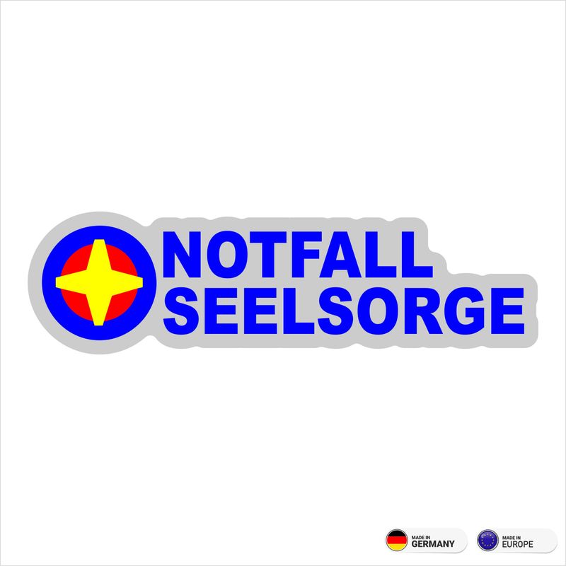 Notfallseelsorge PSNV Langlogo- Aufkleber Notfallseelsorge PSNV Langlogo- Aufkleber