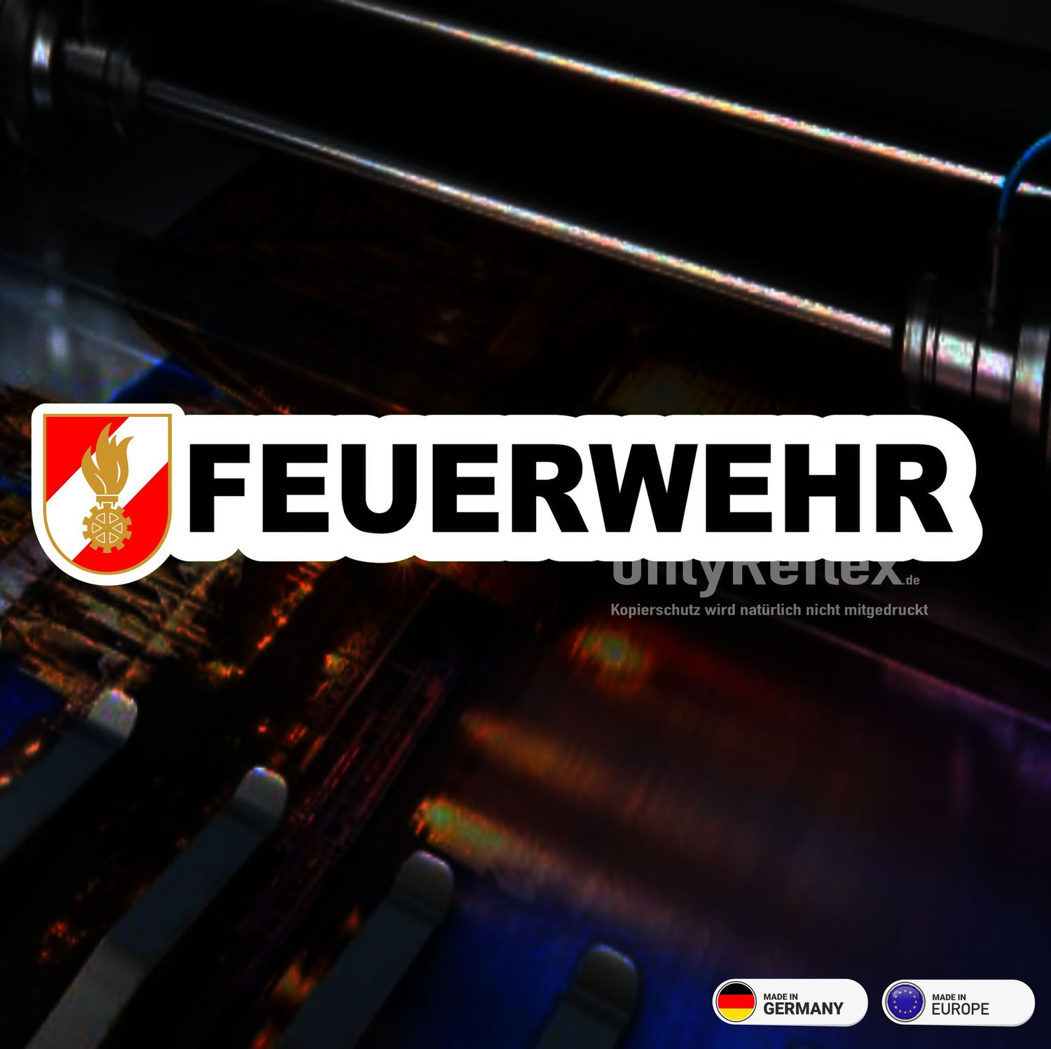 Feuerwehr Österreich Langlogo Aufkleber Feuerwehr Österreich Langlogo Aufkleber