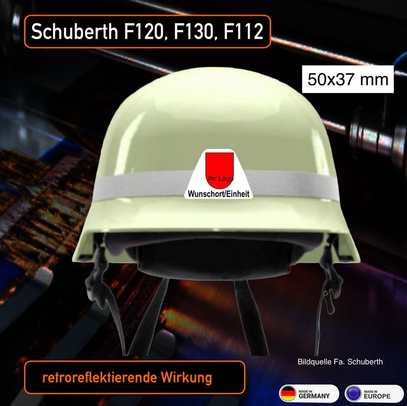 Schuberth F130 F120 F112 - Helmbeschriftung