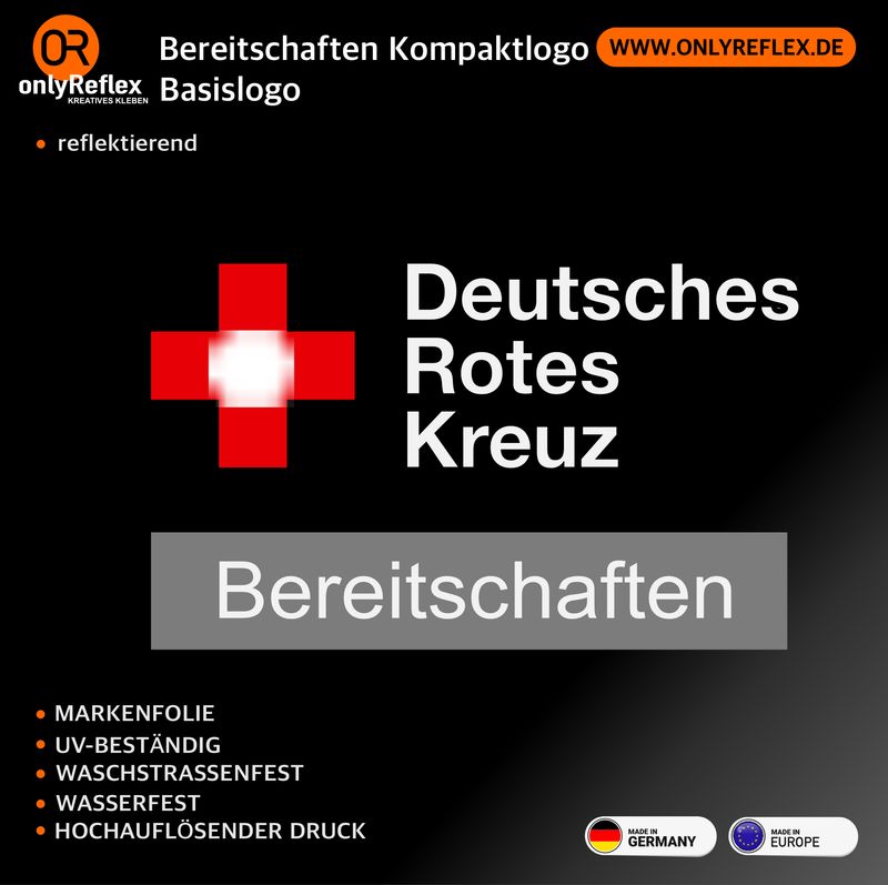 Bereitschaften - Kompaktlogo Style Basislogo - Aufkleber Bereitschaften - Kompaktlogo Style Basislogo - Aufkleber