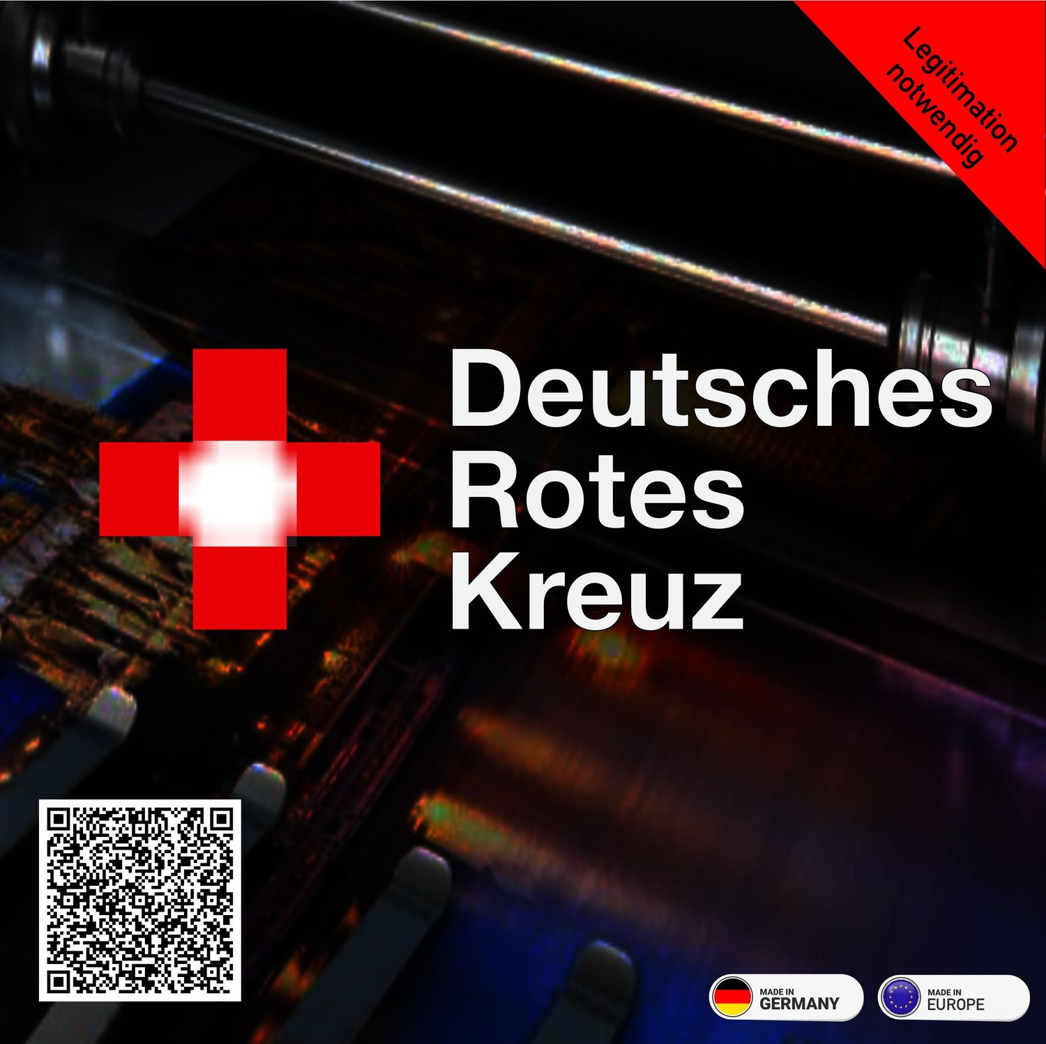 Deutsches Rotes Kreuz - Kompaktlogo Style Basislogo - Aufkleber Deutsches Rotes Kreuz - Kompaktlogo Style Basislogo - Aufkleber