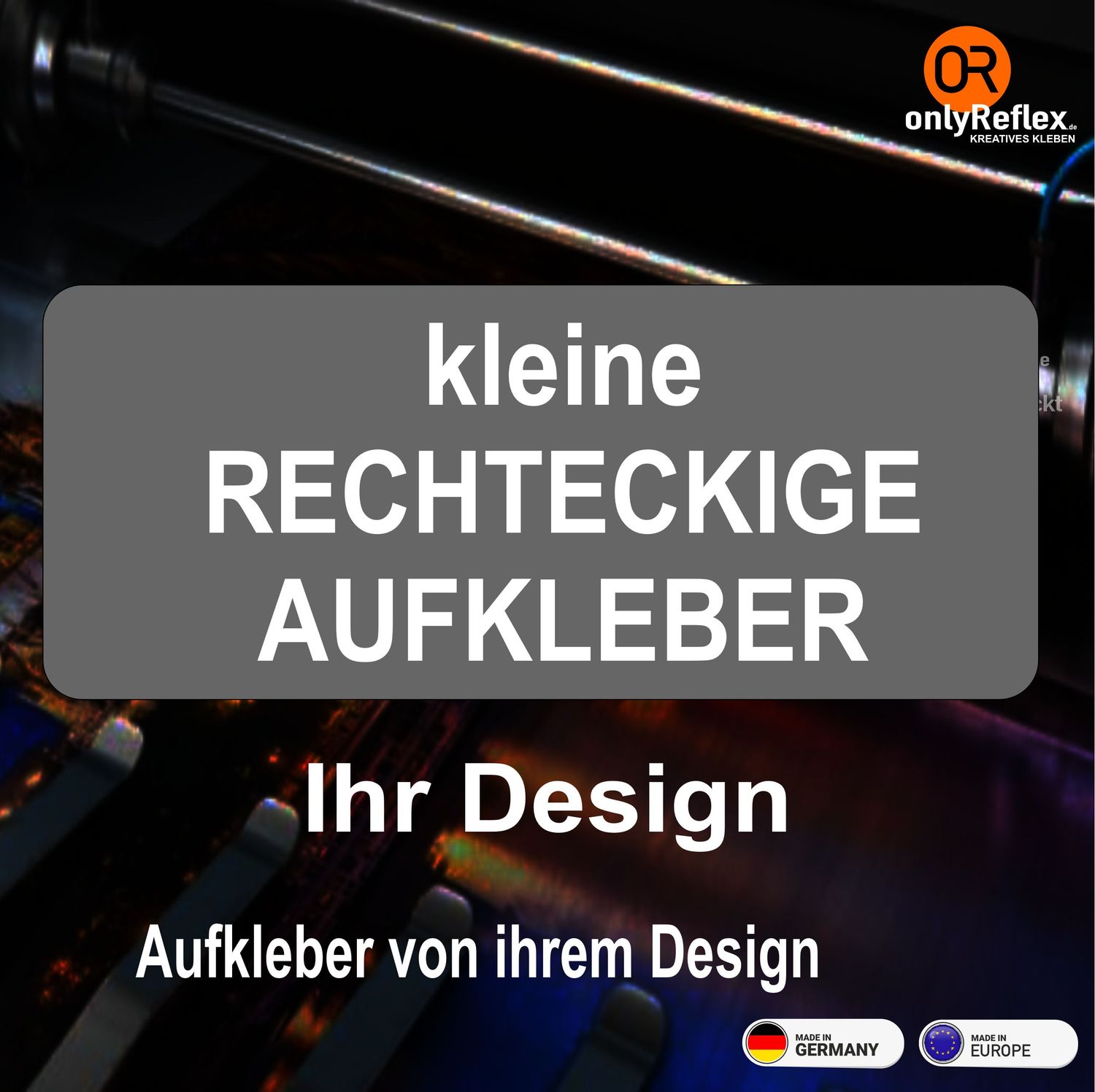 kleine rechteckige Aufkleber von ihrem Entwurf kleine rechteckige Aufkleber von ihrem Entwurf