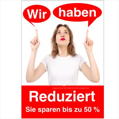 Werbeaktion Design 1 - Aufkleber Werbeaktion Design 1 - Aufkleber