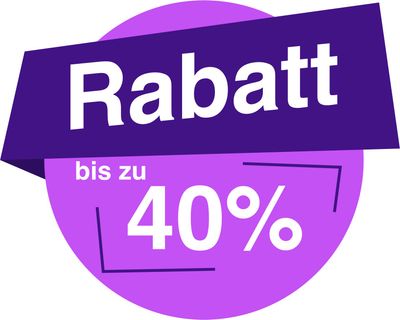 40 % Prozent Design 3 - Aufkleber