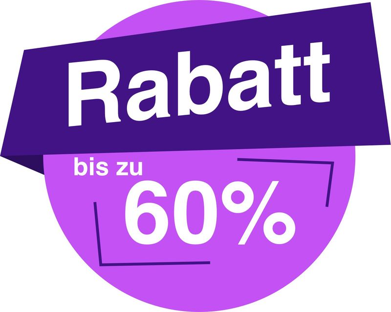 60 % Prozent Design 3 - Aufkleber 60 % Prozent Design 3 - Aufkleber