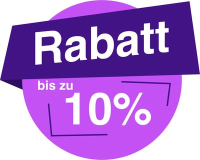 10 % Prozent Design 3 - Aufkleber