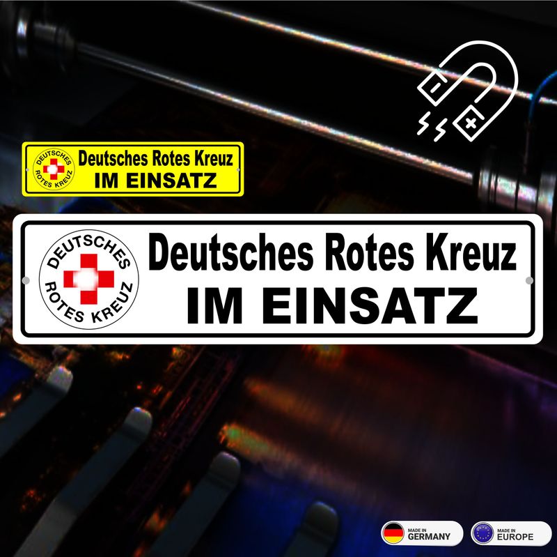 Deutsches Rotes Kreuz - Magnetschild