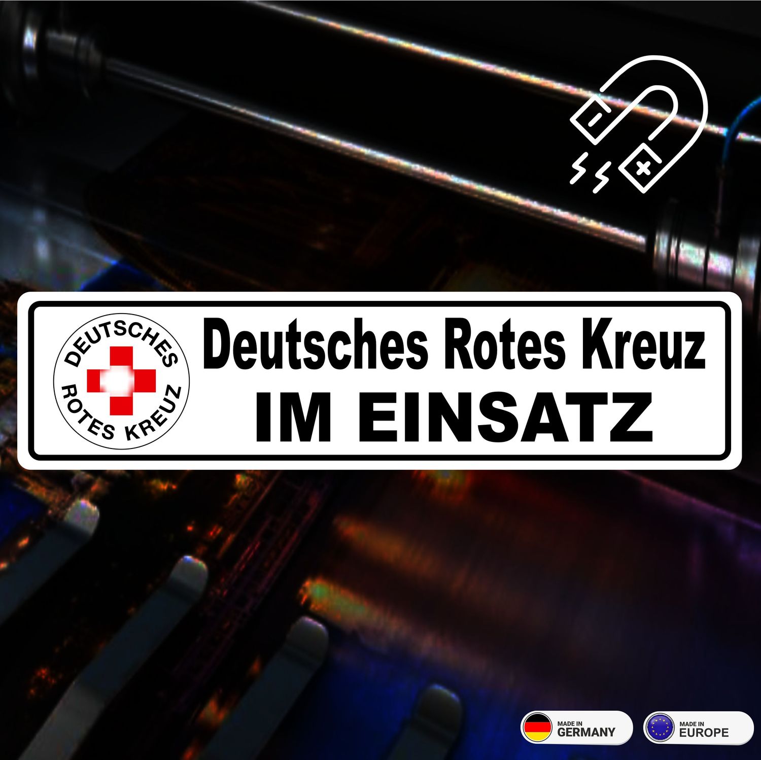 Deutsches Rotes Kreuz - Magnetschild