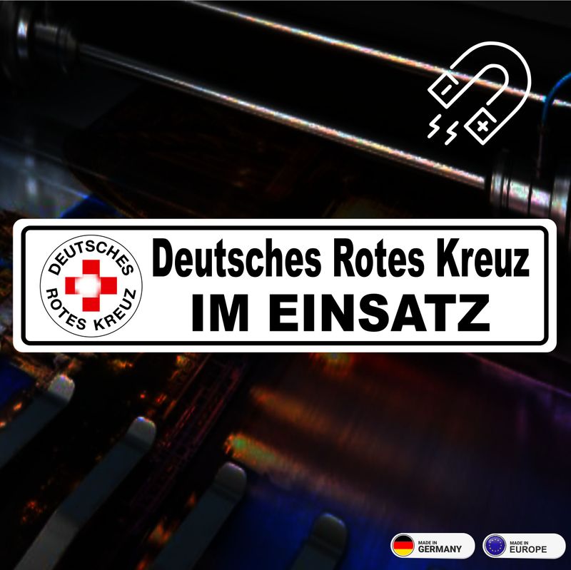 Deutsches Rotes Kreuz - Magnetschild