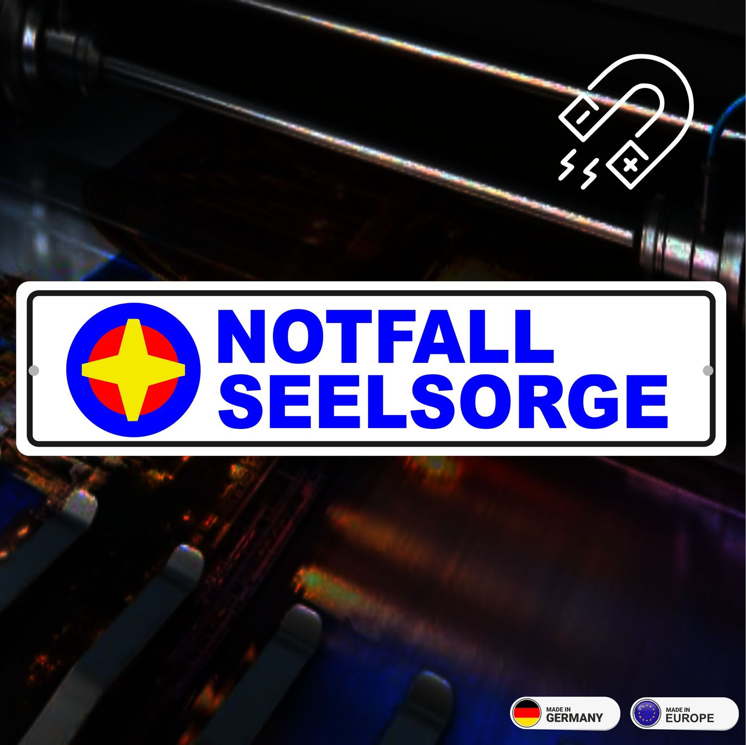 Notfallseelsorge  - Magnetschild