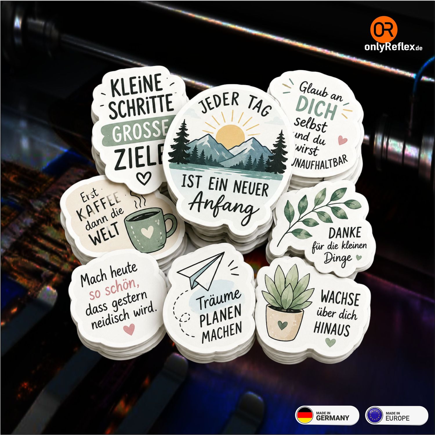 Einzelne Aufkleber Einzelne Aufkleber
