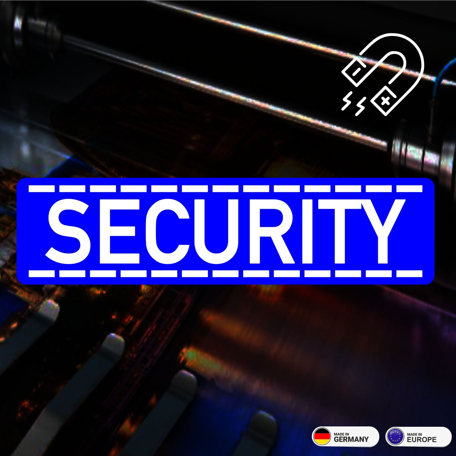 Security - Magnetschild Security - Magnetschild