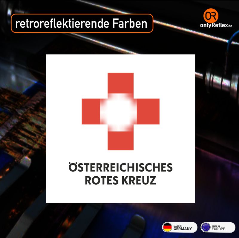 Österreichisches Rotes Kreuz - Quadratlogo- Aufkleber Österreichisches Rotes Kreuz - Quadratlogo- Aufkleber