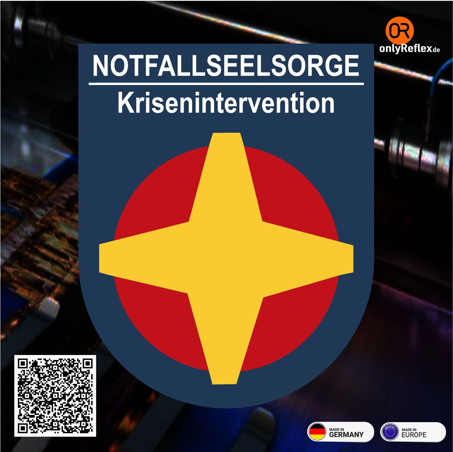 Notfallseelsorge / Krisenintervention Wappen - Aufkleber