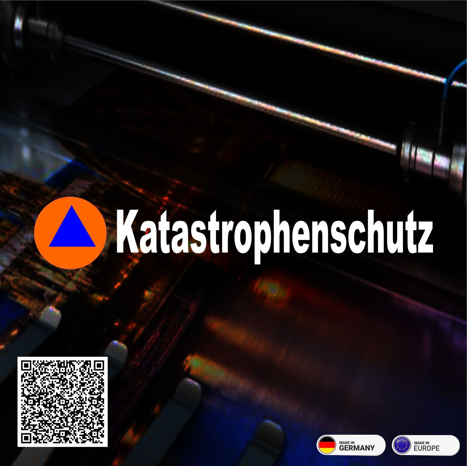Katastrophenschutz Langlogo Aufkleber (ohne Hintergrund) Katastrophenschutz Langlogo Aufkleber (ohne Hintergrund)