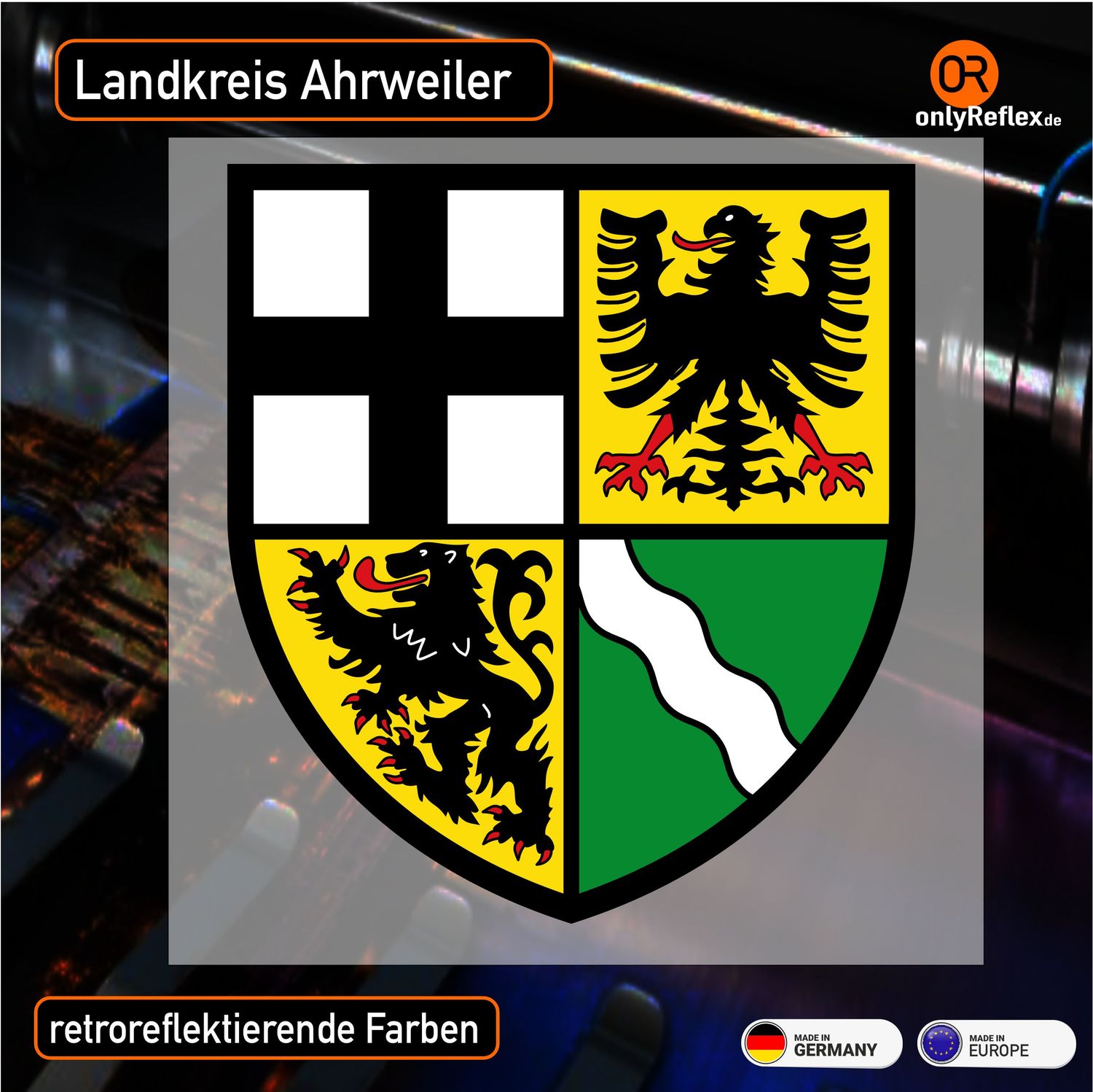 Stadtregion Ahrweiler - Aufkleber Stadtregion Ahrweiler - Aufkleber