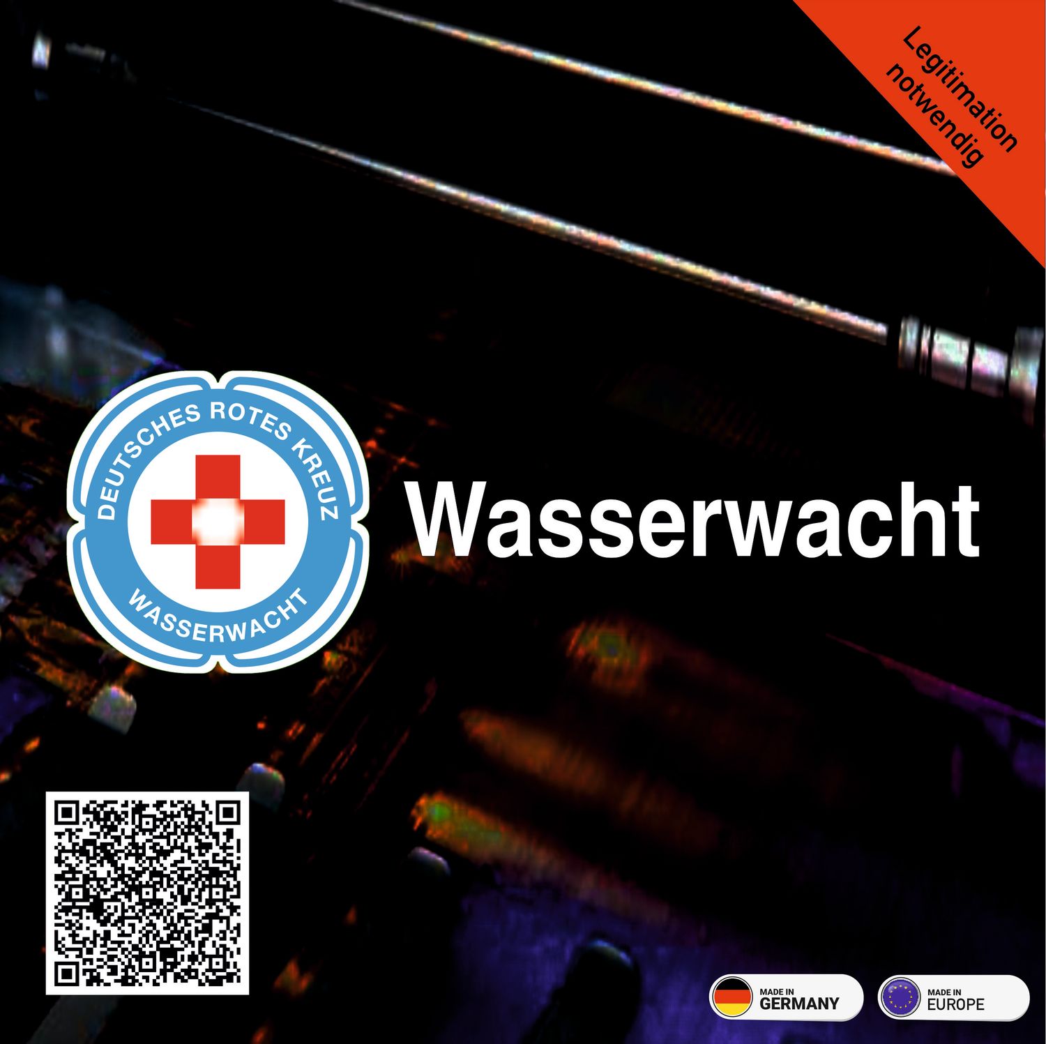 Wasserwacht - Kompaktlogo Style Basislogo - Aufkleber Wasserwacht - Kompaktlogo Style Basislogo - Aufkleber