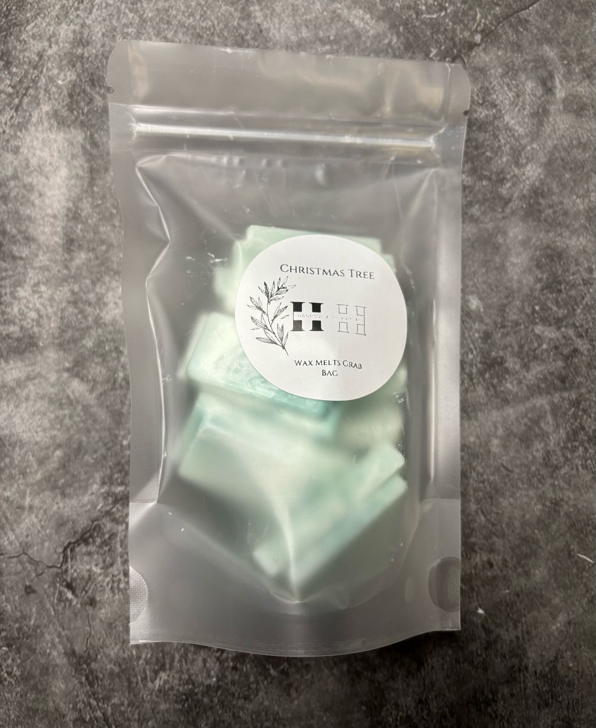 Christmas Tree Wax Melt Bag