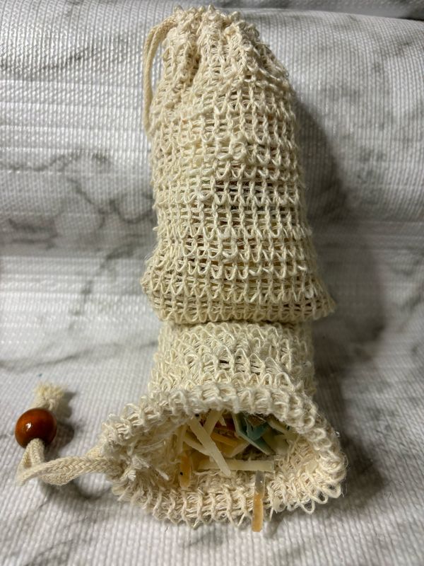 Pre-filled Loofah Bag