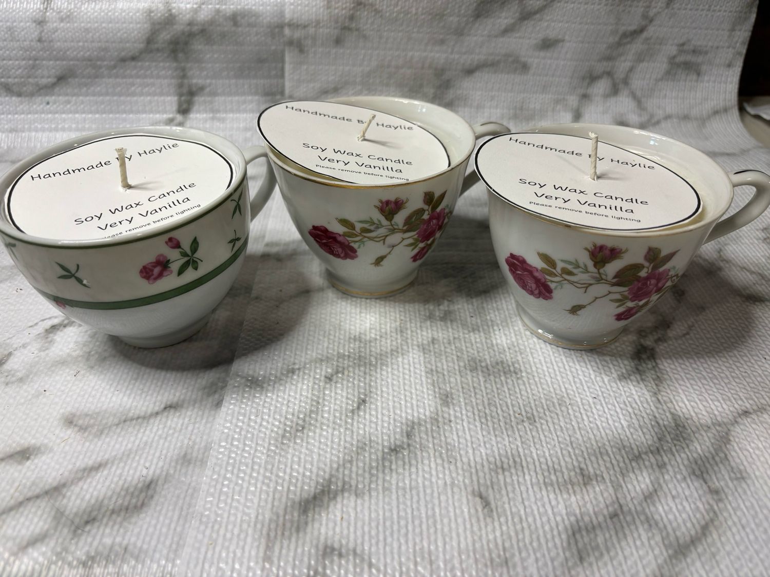 Very Vanilla Teacup Candle