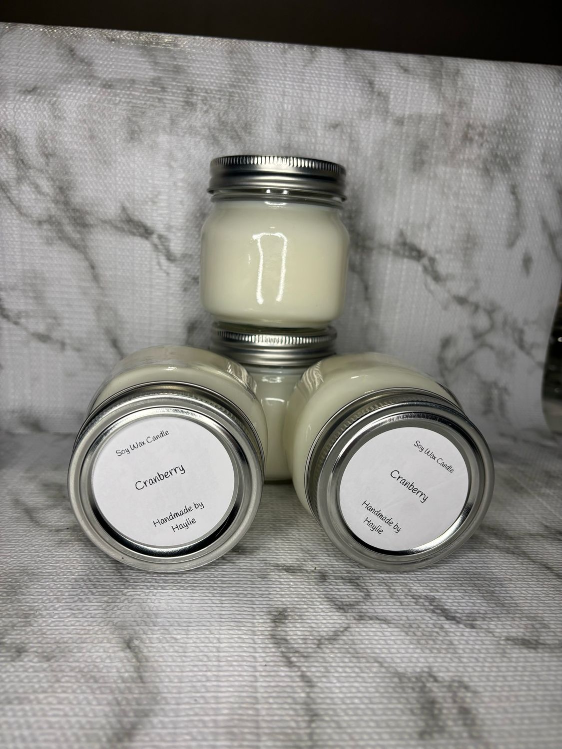 Cranberry Soy Wax Candle