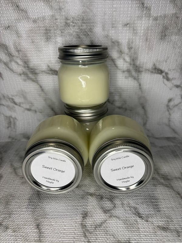 Sweet Orange Soy Wax Candle
