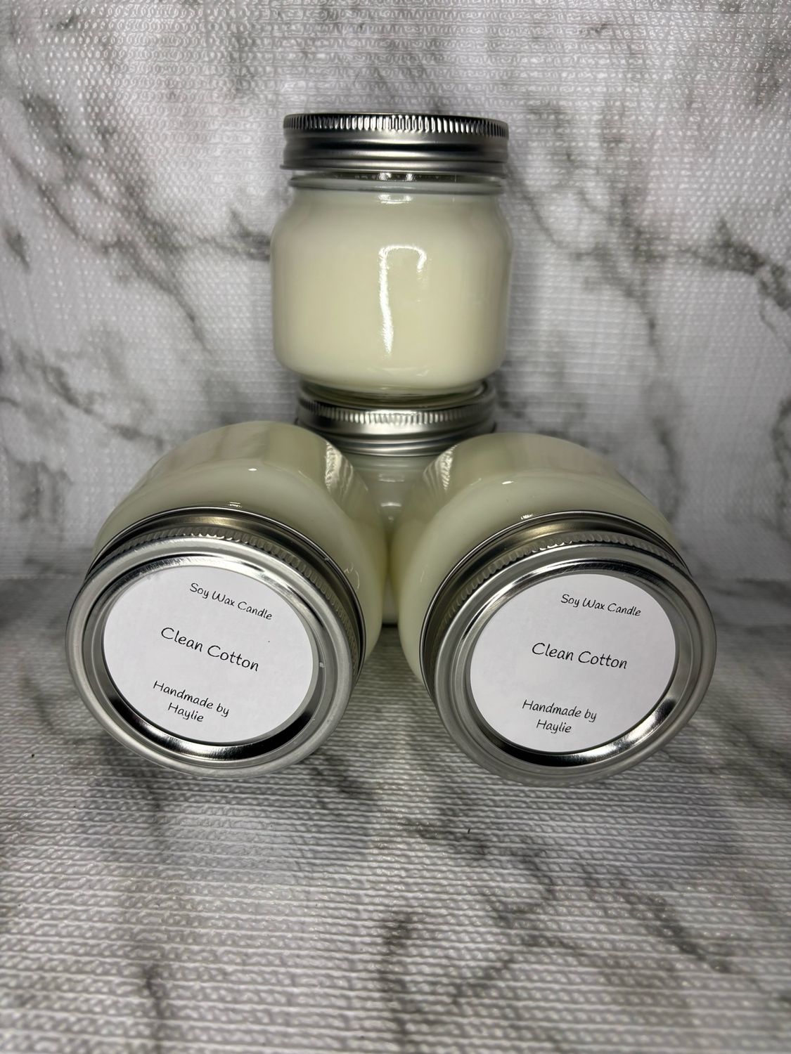 Clean Cotton Soy Wax Candle