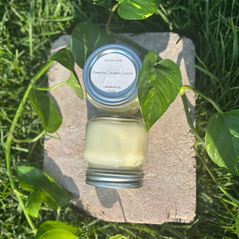 Pumpkin Caramel Crunch Soy Wax Candle