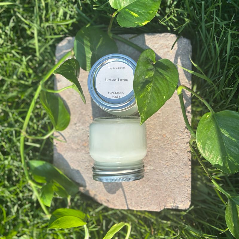 Luscious Lemon Soy Wax Candle