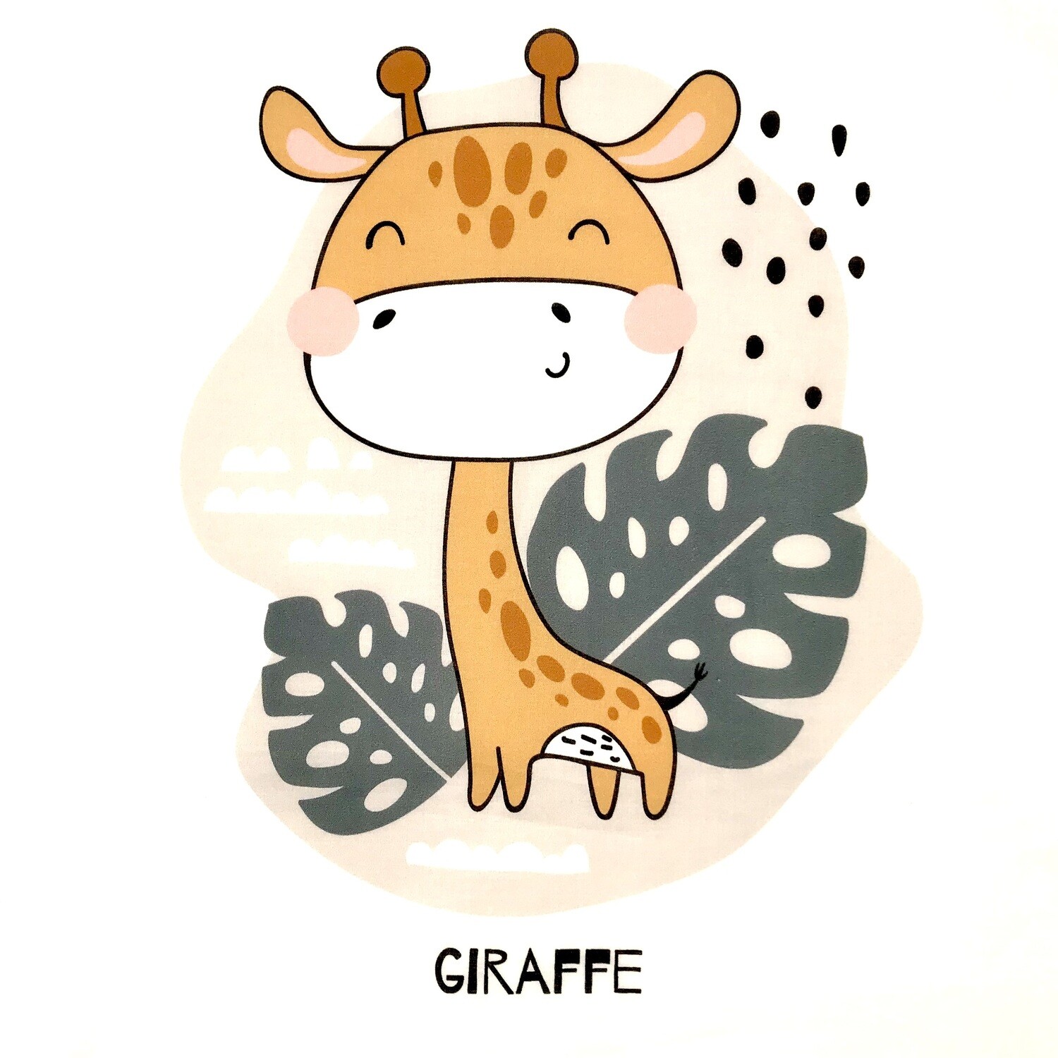 Pannello Cuscino Giraffa