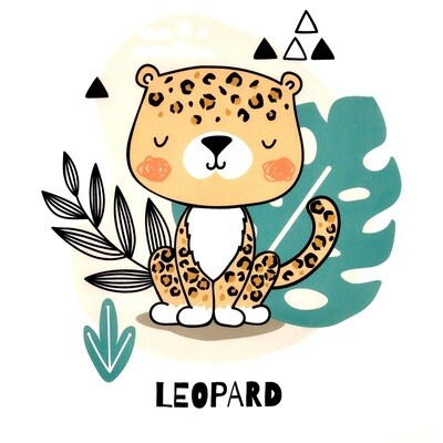 Pannello Cuscino Leopardo