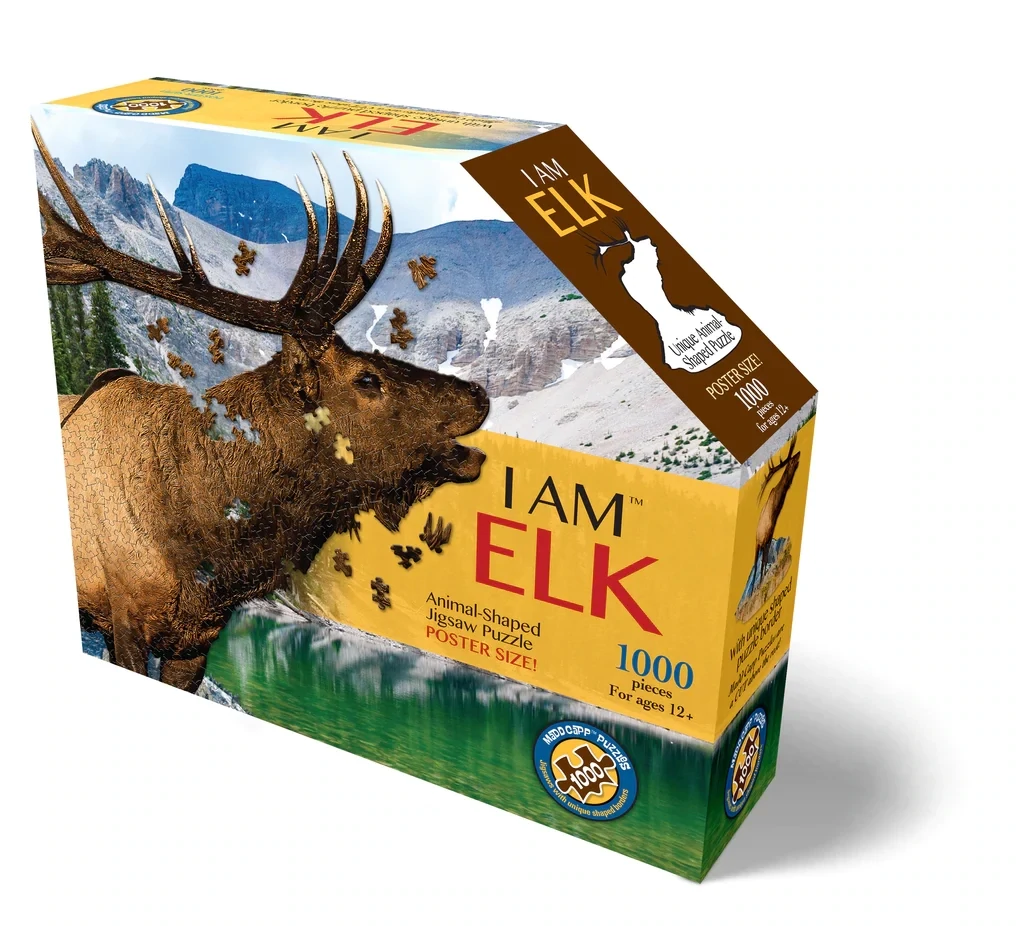 I AM - Elk 1000 Piece Puzzle