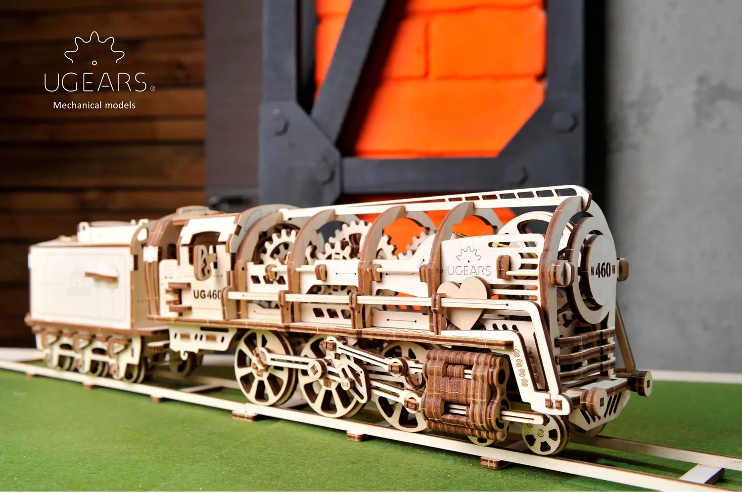 Ugears - Steam Locomotive
