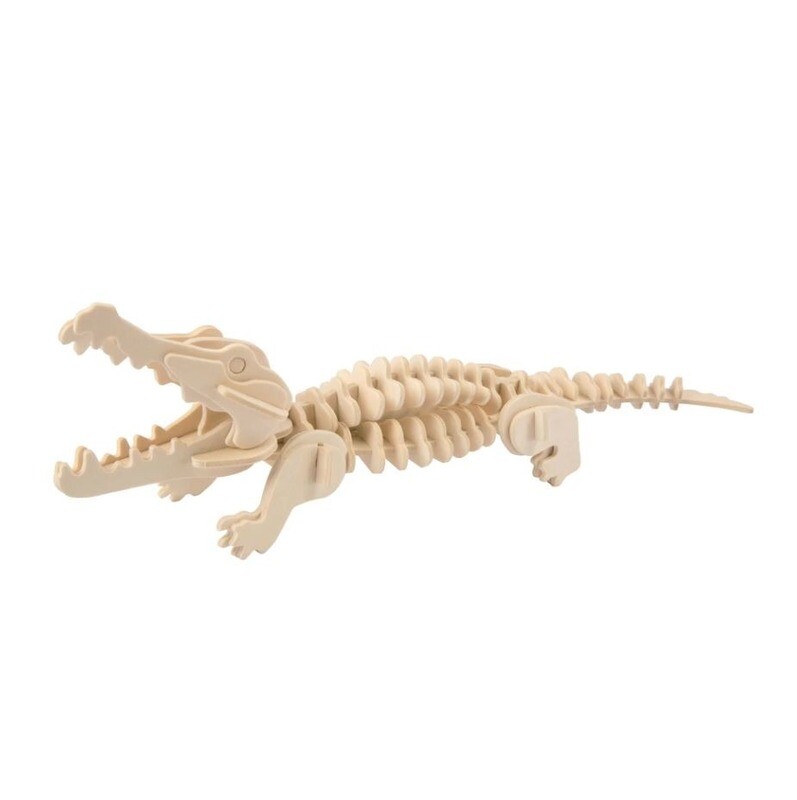 3D Classic Puzzle - Crocodile