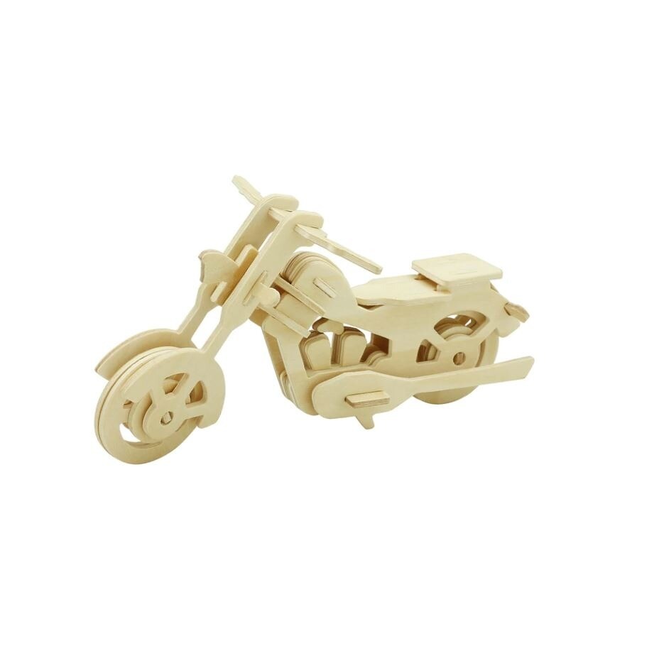 3D Classic Puzzle - Motorcycle