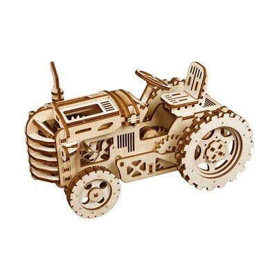 3D Mechanical Puzzle - Tractor