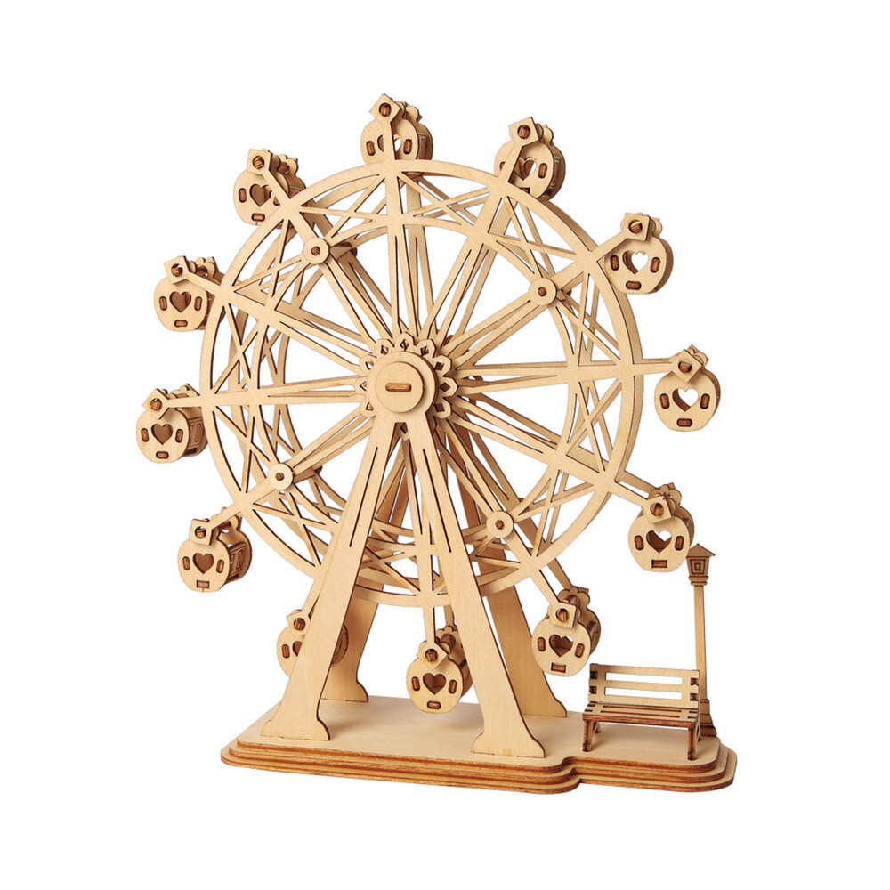3d Modern Puzzle - Ferris Wheel
