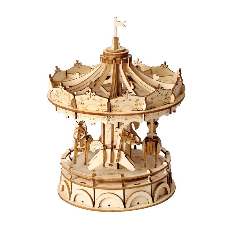 3D Modern Puzzle - Merry Go Round