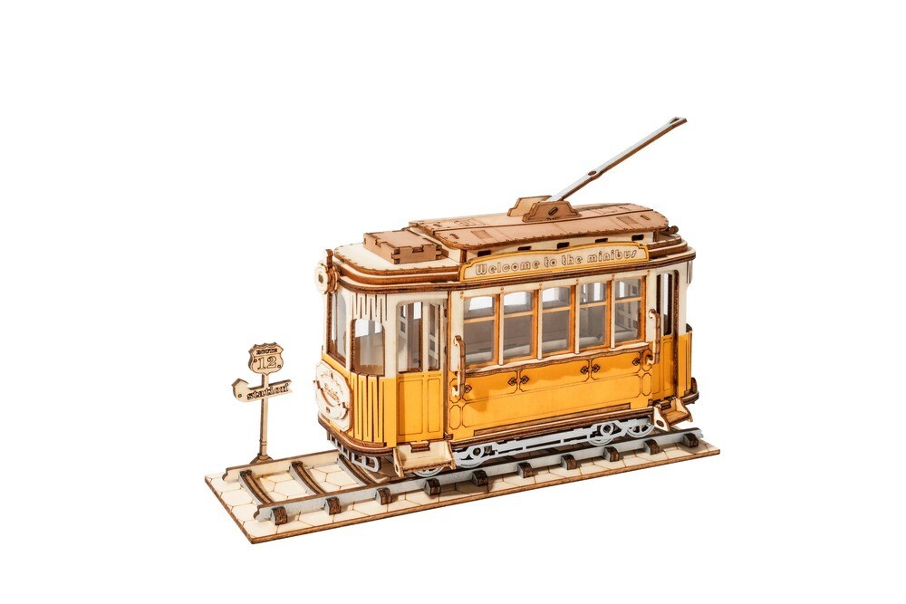 3D Modern Puzzle - Tram Car