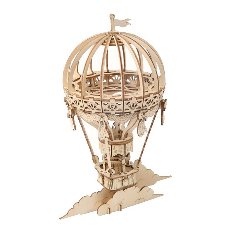3D Modern Puzzle - Hot Air Balloon