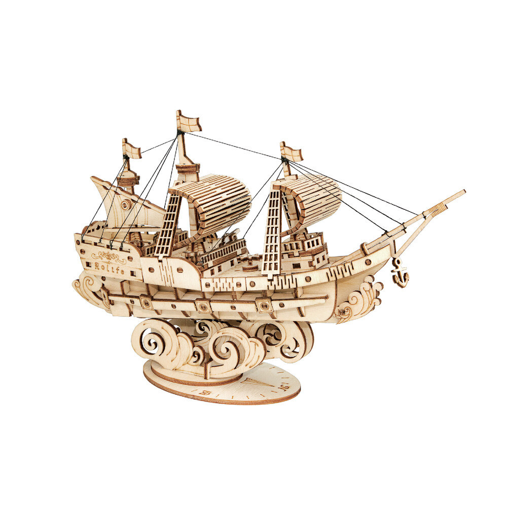 3D Modern Puzzle - Sailing Ship