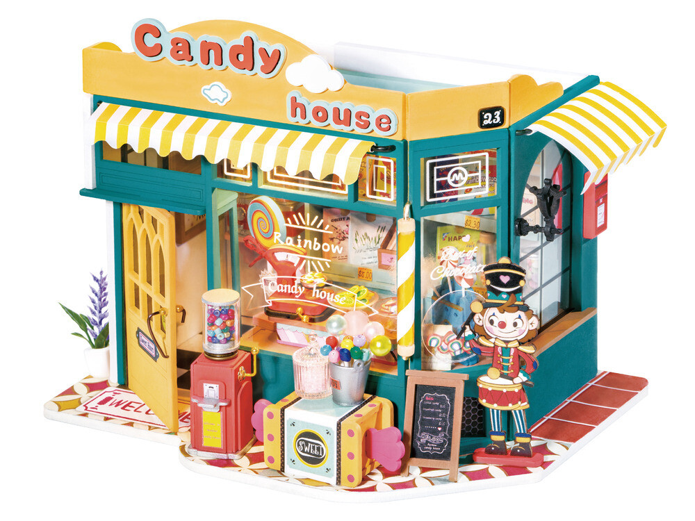 DIY Rainbow Candy House