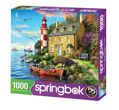 The Cottage Lighthouse Puzzle 1000pc