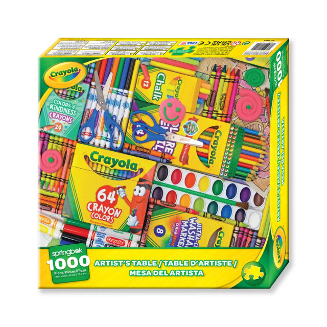 Artists Table 1000pc 1b