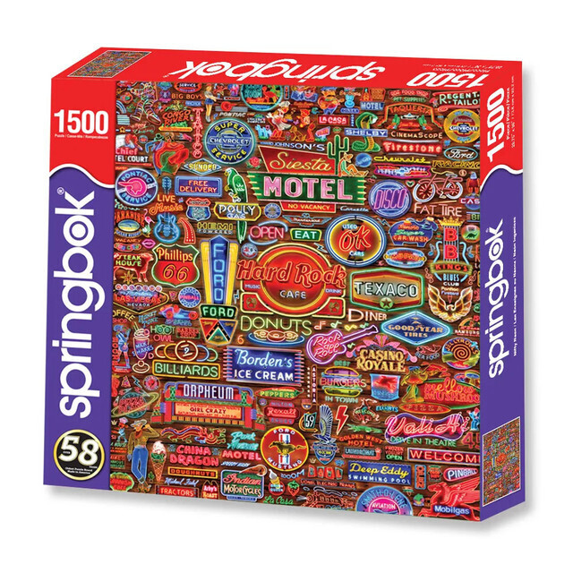 Nifty Neon Puzzle 1500pc