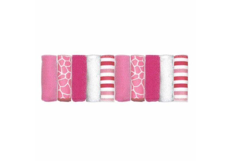 Washcloth 10pk - Giraffe